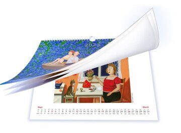 Изготовление Настенных Перекидных Календарей - типографии “YodaPRINT”
